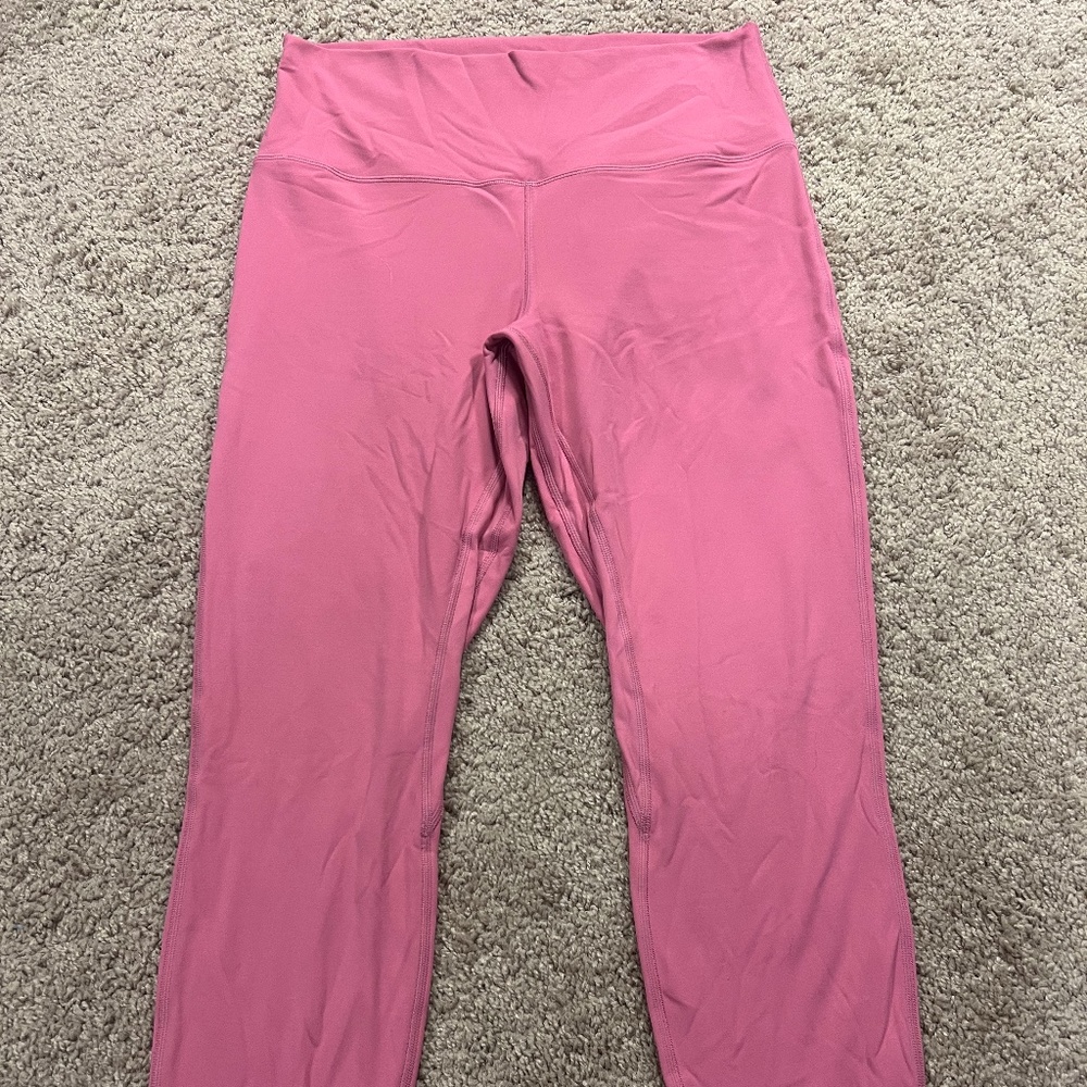 Pink Lululemon Leggings